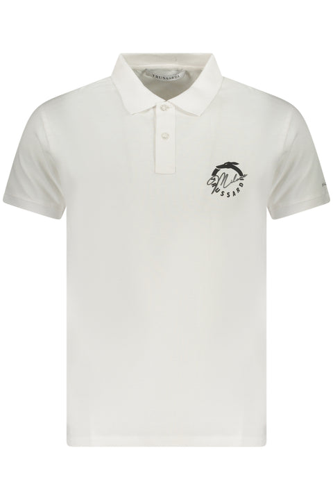Trussardi Polo Maniche Corte Uomo Bianco