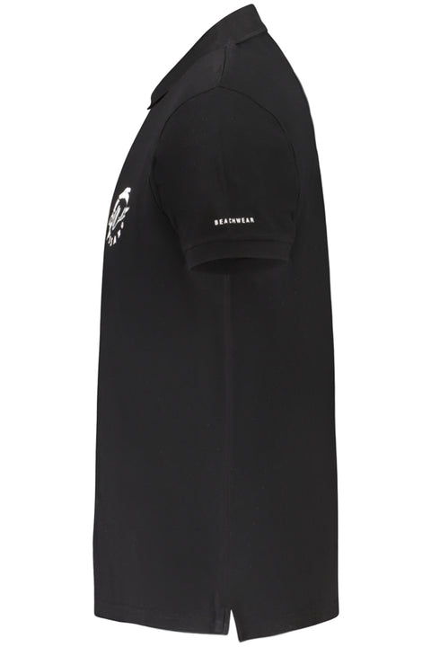 Trussardi Polo Maniche Corte Uomo Nero