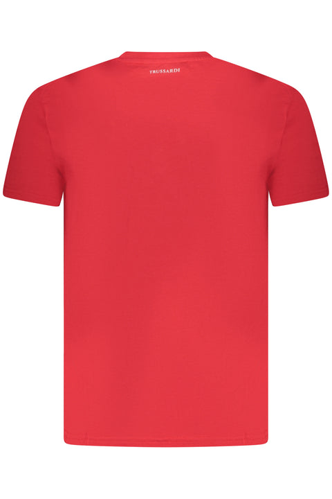 Trussardi T-Shirt Maniche Corte Uomo Rosso