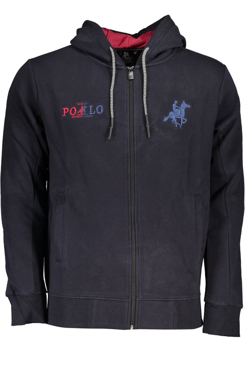 U.s. Grand Felpa Con Zip Uomo Blu