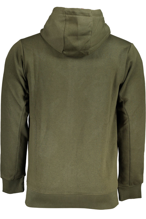 U.s. Grand Felpa Con Zip Uomo Verde