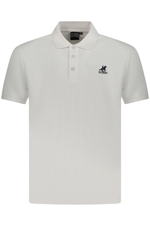 U.s. Grand Polo Maniche Corte Uomo Bianco