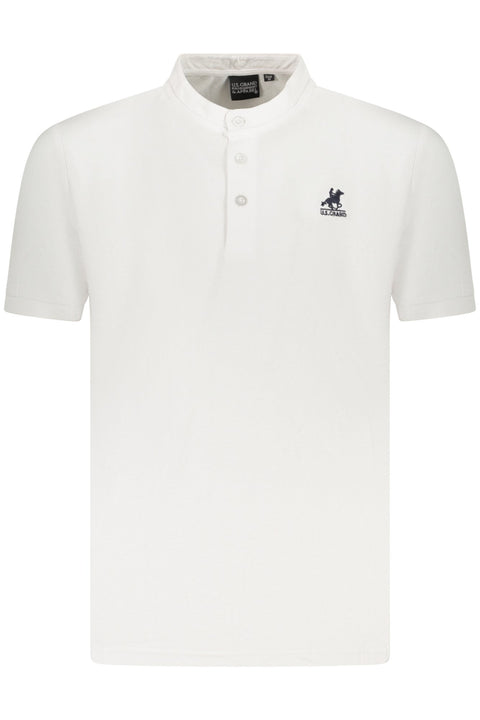 U.s. Grand Polo Maniche Corte Uomo Bianco
