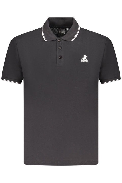 U.s. Grand Polo Maniche Corte Uomo Nero