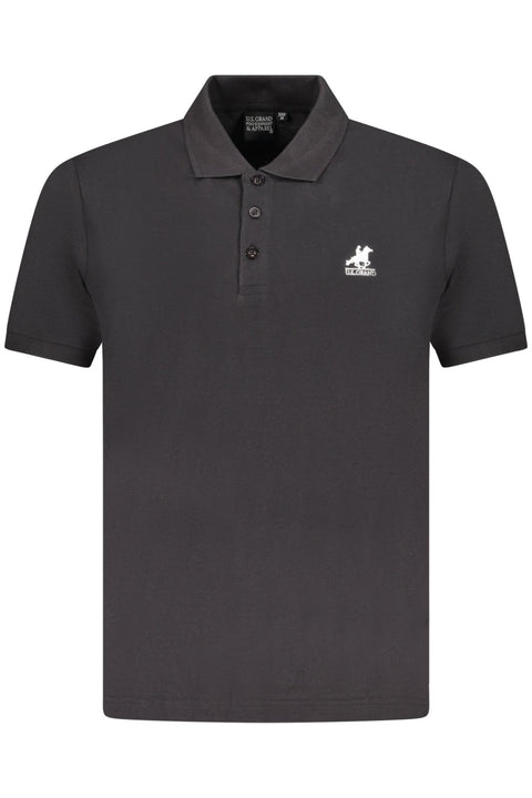 U.s. Grand Polo Maniche Corte Uomo Nero
