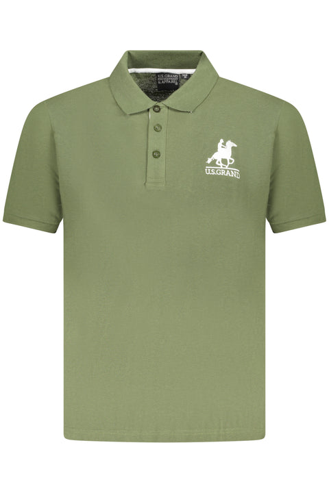 U.s. Grand Polo Maniche Corte Uomo Verde