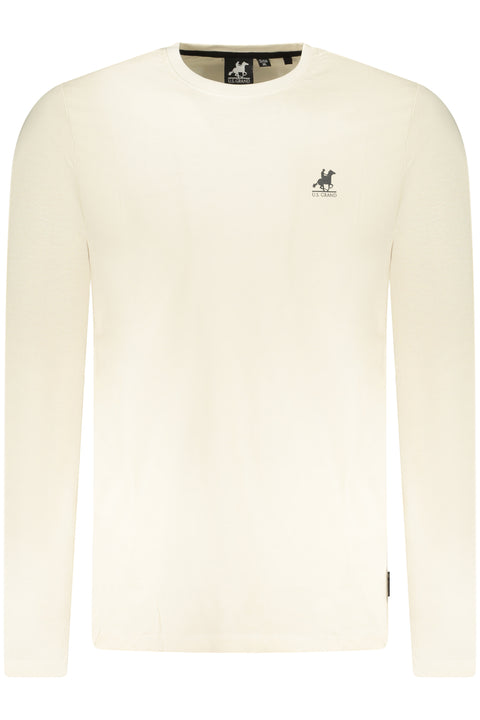U.s. Grand T-Shirt Maniche Lunghe Uomo Beige