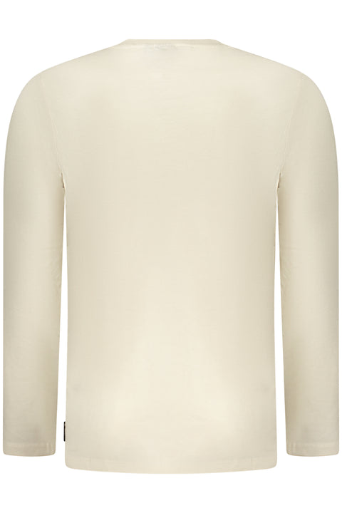 U.s. Grand T-Shirt Maniche Lunghe Uomo Beige