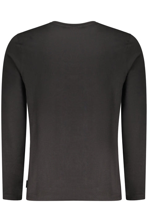 U.s. Grand T-Shirt Maniche Lunghe Uomo Nero