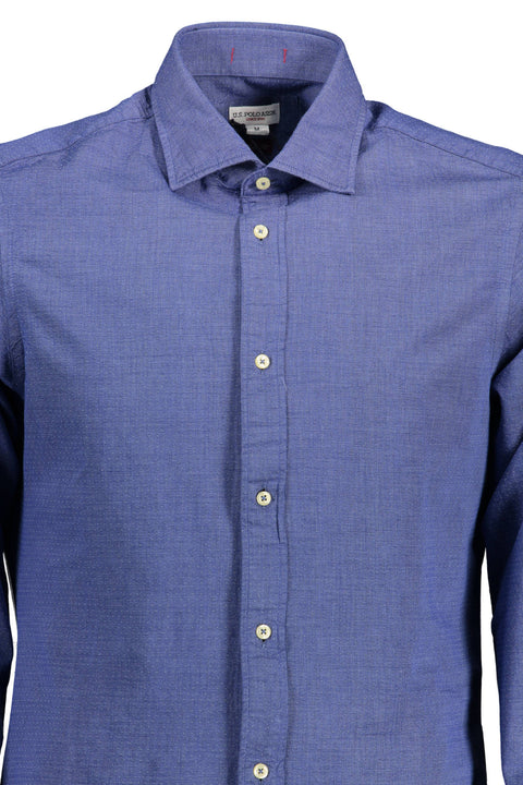 U.s. Polo Assn. Camicia Maniche Lunghe Uomo Blu