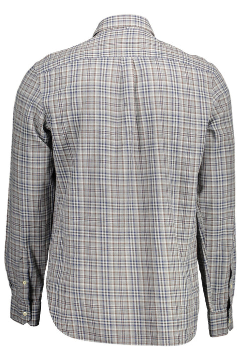 U.s. Polo Assn. Camicia Maniche Lunghe Uomo Grigio