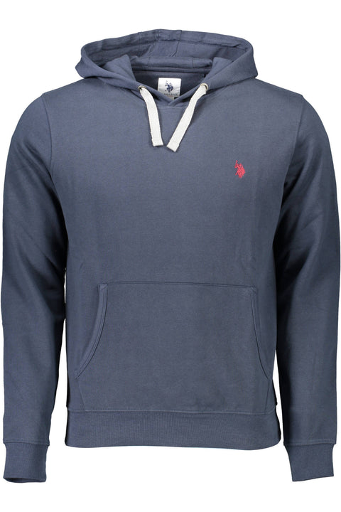 U.s. Polo Assn. Felpa Con Zip Uomo Blu