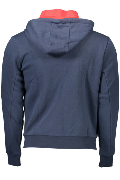 U.s. Polo Assn. Felpa Con Zip Uomo Blu