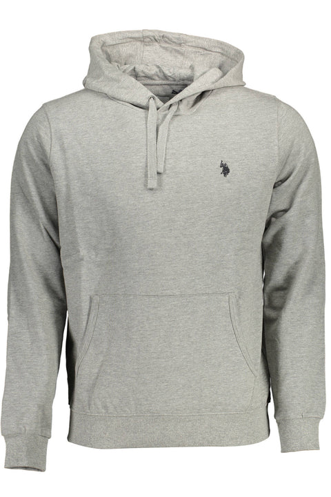U.s. Polo Assn. Felpa Senza Zip Uomo Grigio