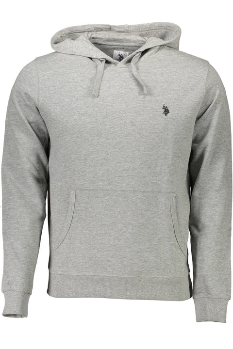 U.s. Polo Assn. Felpa Senza Zip Uomo Grigio