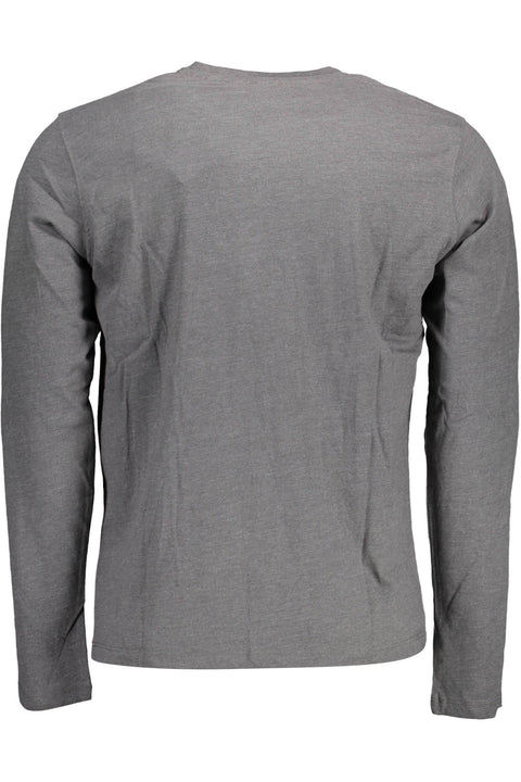 U.s. Polo Assn. T-Shirt Maniche Lunghe Uomo Grigio