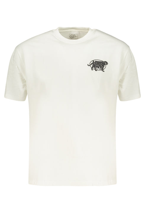 Vans T-Shirt Maniche Corte Uomo Bianco