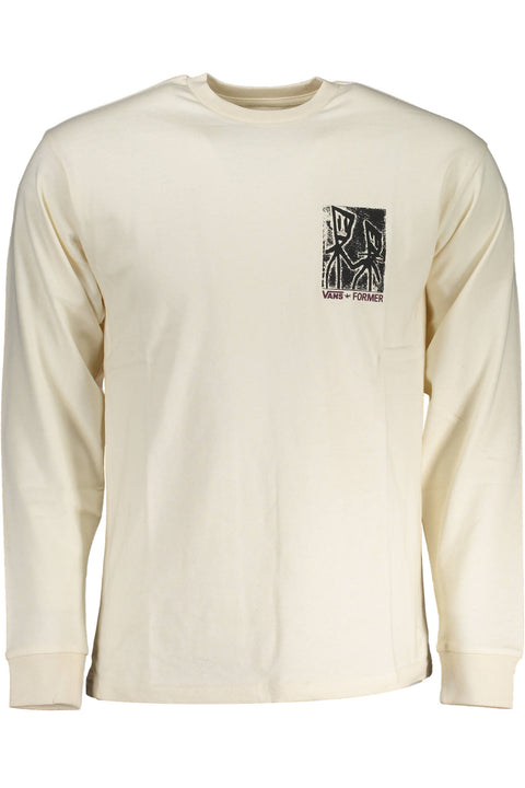 Vans T-Shirt Maniche Lunghe Uomo Bianco