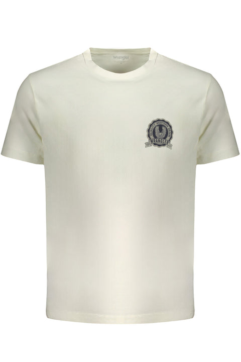 Wrangler T-Shirt Maniche Corte Uomo Bianco