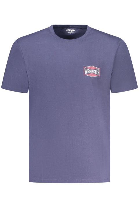 Wrangler T-Shirt Maniche Corte Uomo Blu