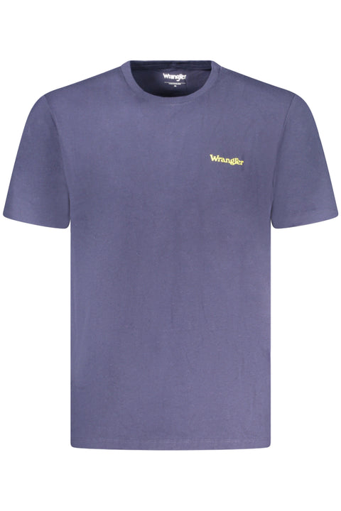 Wrangler T-Shirt Maniche Corte Uomo Blu